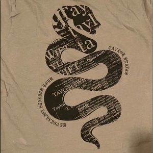 Taylor Swift Reputation Tour Snake Tshirt